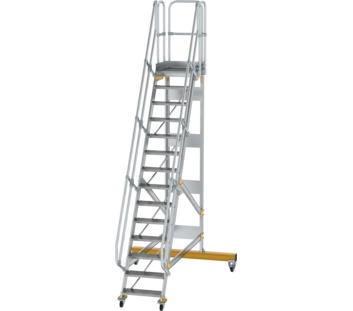 Platform stairs 60° mobile st. width 600 mm, 14 st | © MUNK GmbH