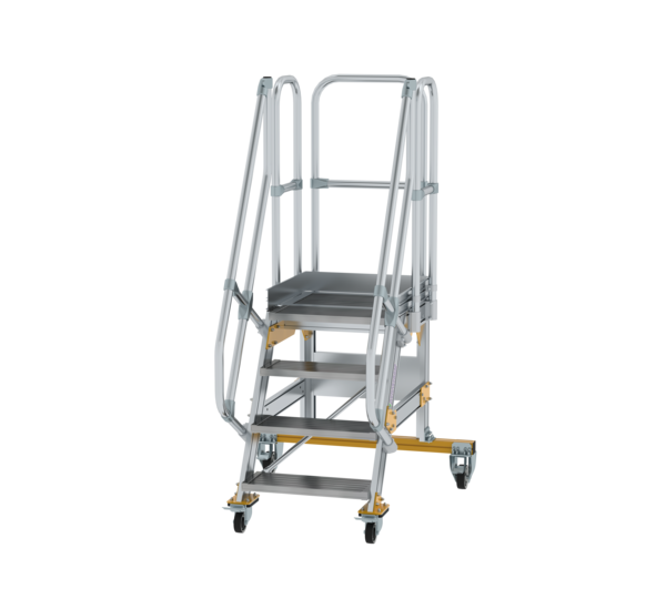 Platform stairs 60° mobile st. width 600 mm, 4 st | © MUNK GmbH