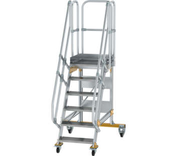 Platform stairs 60° mobile st. width 600 mm, 6 st | © MUNK GmbH