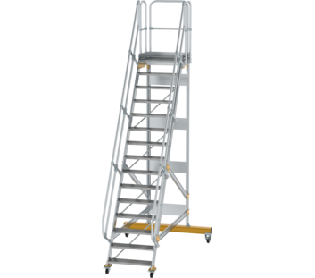 Platform stairs 60° mobile st. width 800 mm, 15 st | © MUNK GmbH
