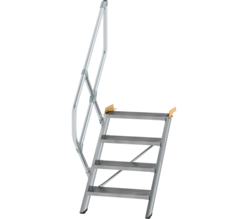 Treppe 45° St.br. 600 mm, 4 St., Alu ger. | © MUNK GmbH