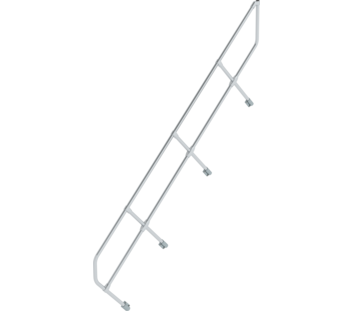 Second handrail for stairs 45°, 11 steps | © MUNK GmbH