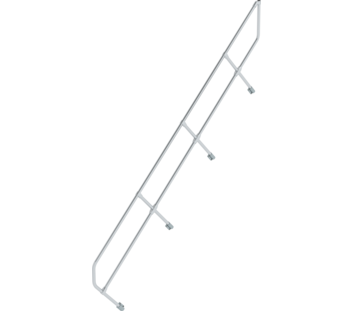 Second handrail for stairs 45°, 13 steps | © MUNK GmbH