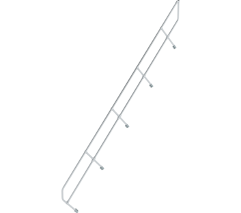 Zweiter Handlauf für Treppe 45° , 18 Stufen | © MUNK GmbH
