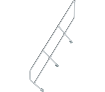 Second handrail for stairs 45°, 7 steps | © MUNK GmbH
