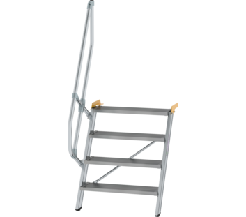 Treppe 60° St.br. 800 mm, 4 St., Alu ger. | © MUNK GmbH