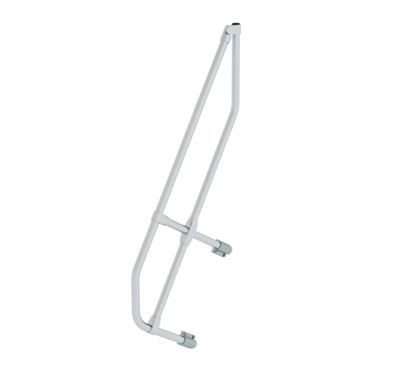 Second handrail for stairs 60°, 4 steps | © MUNK GmbH