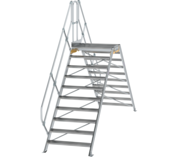 Bridging steps 45° step width 1,000 mm, 10 steps | © MUNK GmbH