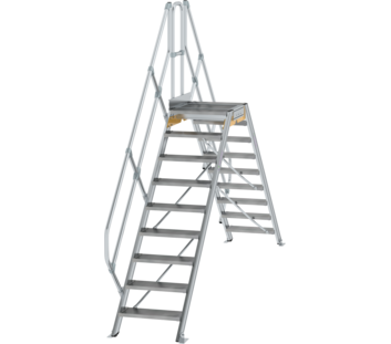 Saut de loup 45°, largeur mar. 600 mm, 9 marches | © MUNK GmbH