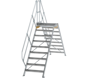 Saut de loup 45°, largeur mar. 800 mm, 9 marches | © MUNK GmbH