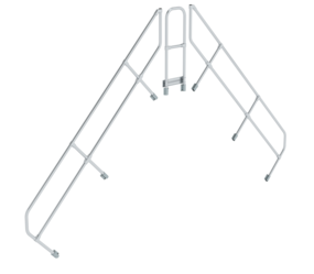 Bridg. steps 45° 2nd handr. f. 10 st, 45° incl. | © MUNK GmbH