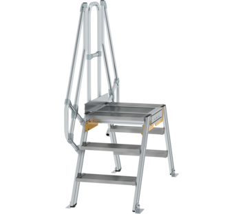 Saut de loup 60°, largeur marches 600mm, 3 marches | © MUNK GmbH