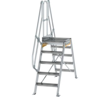 Saut de loup 60°, largeur marches 600mm, 5 marches | © MUNK GmbH