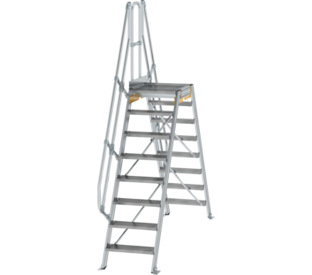 Saut de loup 60°, largeur marches 600mm, 8 marches | © MUNK GmbH