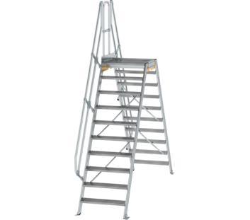 Saut de loup 60°, largeur mar. 800 mm, 10 marches | © MUNK GmbH