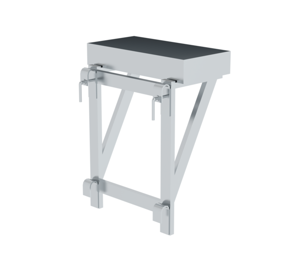 Tray f. scaff. 600x100x300, from 800 mm st width | © MUNK GmbH