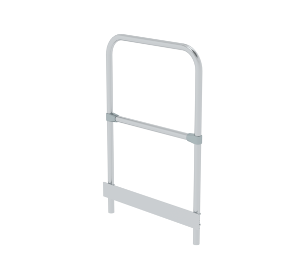 Railing front f. step w 600 mm, pf width 600 mm | © MUNK GmbH