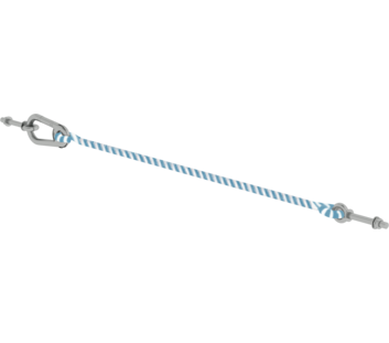 Safety rope length 600 mm | © MUNK GmbH