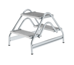 Work platform, 2-sided access, 2x2 steps | © MUNK GmbH