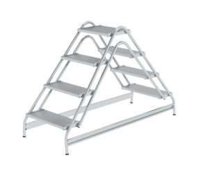 Work platform, 2-sided access, 2x4 steps | © MUNK GmbH