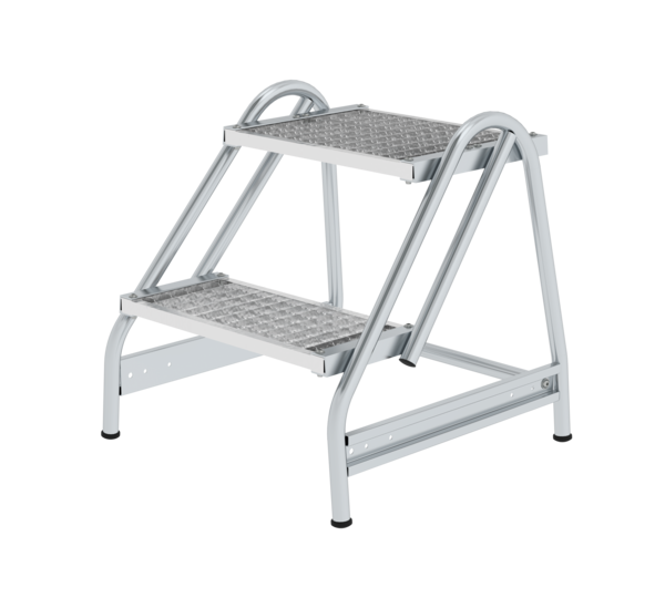 Work platform, 1-sided access, 2 steps | © MUNK GmbH