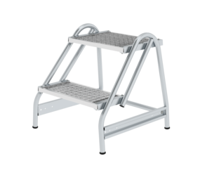 Work platform, 1-sided access, 2 steps | © MUNK GmbH