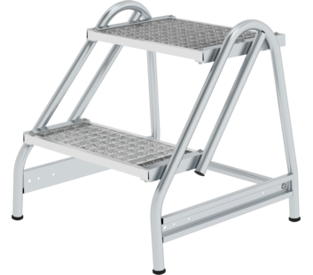 Work platform, 1-sided access, 2 steps | © MUNK GmbH