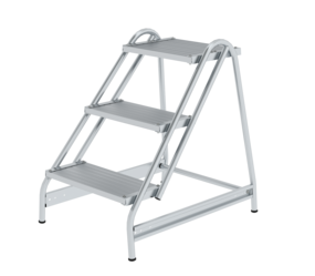 Work platform, 1-sided access, 3 steps | © MUNK GmbH
