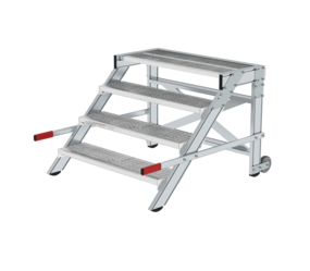 Work platform mobile 1,000 mm st width, 4 steps | © MUNK GmbH