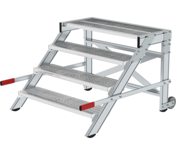 Work platform mobile 1,000 mm st width, 4 steps | © MUNK GmbH