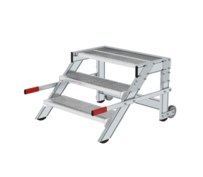 Work platform mobile 800 mm st width, 3 steps | © MUNK GmbH