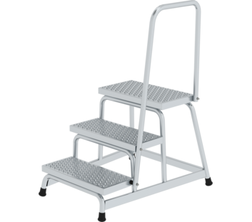 Work platform rigid R13 w. handrail 3 st, 3 st | © MUNK GmbH