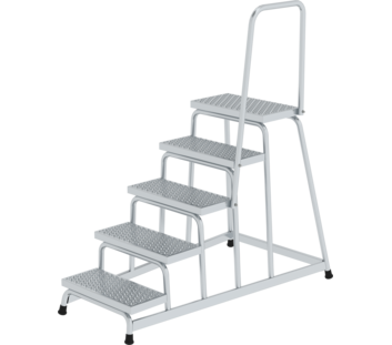 Work platform rigid R13 w. handrail 5 st, 5 st | © MUNK GmbH