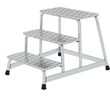 Work platform rigid, 3 steps | © MUNK GmbH