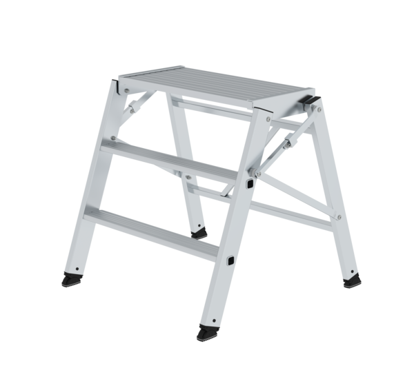 Hinged platform, 1-sided access, 2 steps + platf. | © MUNK GmbH