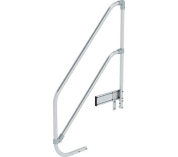 Railing 1-sided for mobile work platform, 4 steps | © MUNK GmbH