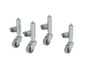 Spr.-loaded cast. w. arrest. f. work pl.w. 2 steps | © MUNK GmbH