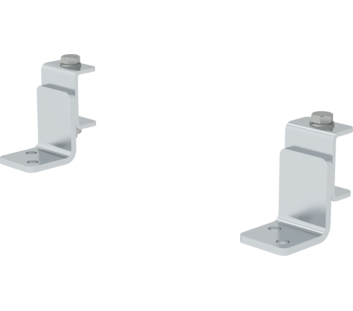 Floor mounting bracket for modular work platform | © MUNK GmbH