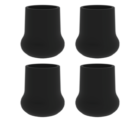 Outer shoe f. alu. work. pf. rigid Ø 30 black | © MUNK GmbH