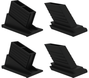 Inside shoes for folding steps made of aluminium | © MUNK GmbH