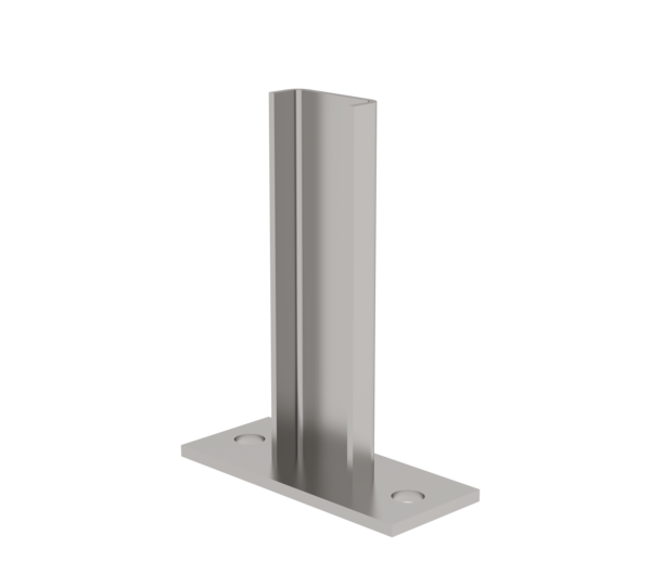 Plaque de base en acier inoxydable,  | © MUNK GmbH