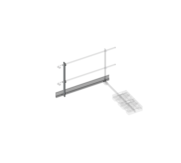 Plinthe pour balustrade de sortie | © MUNK GmbH