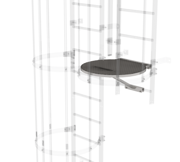 PF chang. entre sect. d’éch. Ø 700mm, acier inox | © MUNK GmbH