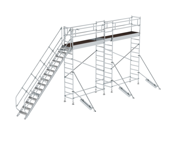 Enteisungsgerüst in Modulbauweise, stationär | © MUNK GmbH