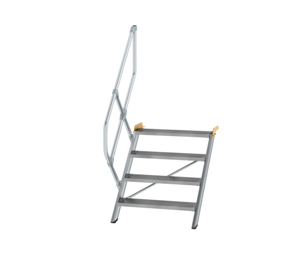 Treppe 45° St.br. 800 mm, 4 St., Alu ger. | © MUNK GmbH