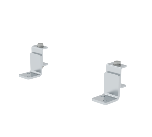 Floor mounting bracket for modular work platform | © MUNK GmbH