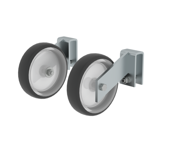 Hubrollen, für Arbeitspodeste starr | © MUNK GmbH