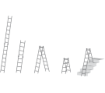 Poss. uses of telescopic ladders w/o stab. | © MUNK GmbH