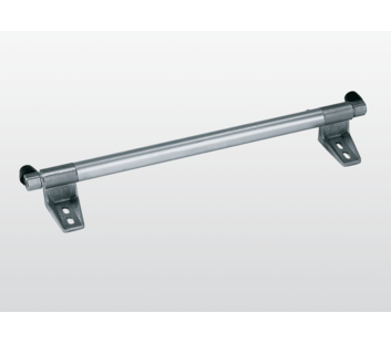 Rail system w. brackets for shelf ladder | © MUNK GmbH