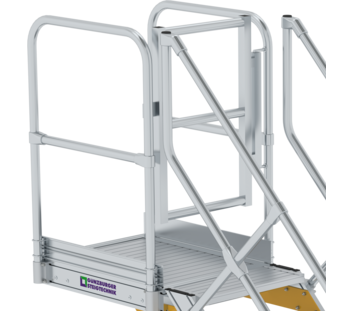 Platform stairs safety railing, app. | © MUNK GmbH